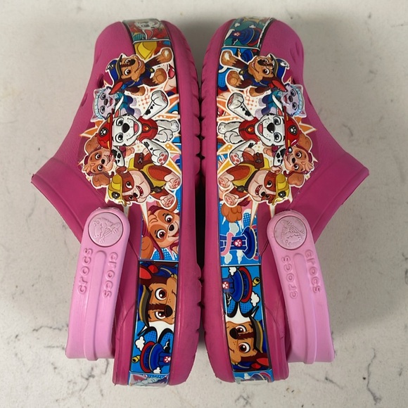 Crocs FunLab Paw Patrol Band Kids Clog - Fuchsia Size 7 - Picture 5 of 15